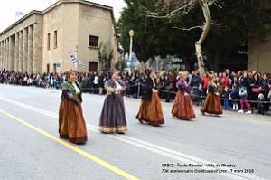 109- Rhodes- Defile Dodecanese grec